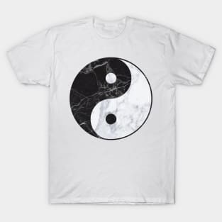 Marble Yin Yang T-Shirt